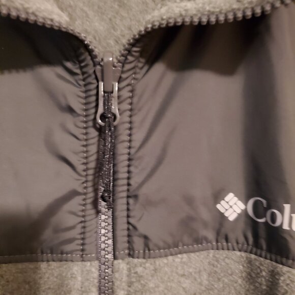 Columbia Gray Bugaboo II Fleece Interchange Full Zip Jacket Men's Size Medium - Picture 9 of 13
